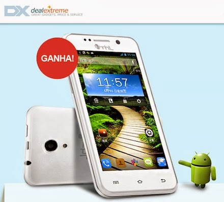 Promoção DX.com – Ganhe um Smartphone THL W100S